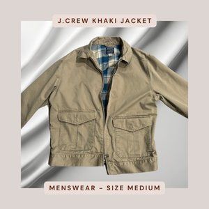 J.Crew Canvas Work Jacket - Khaki - Size Medium